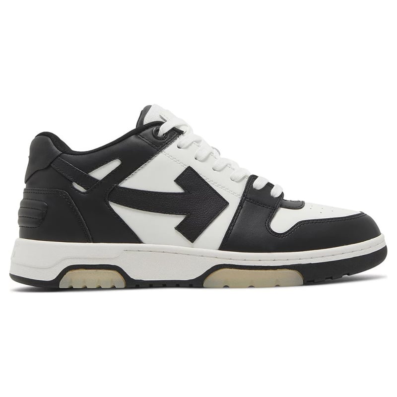 Out of Office Calf Leather Low - Black | White