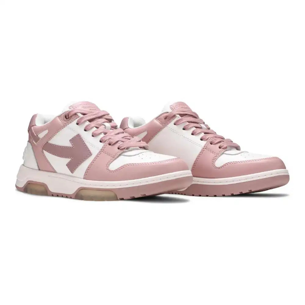 Out of Office Calf Leather - White | Pink