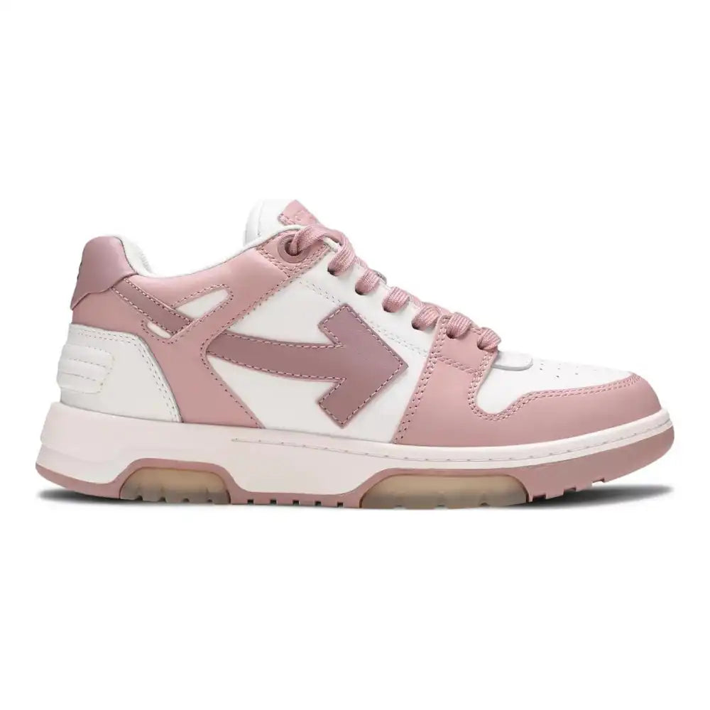 Out of Office Calf Leather - White | Pink