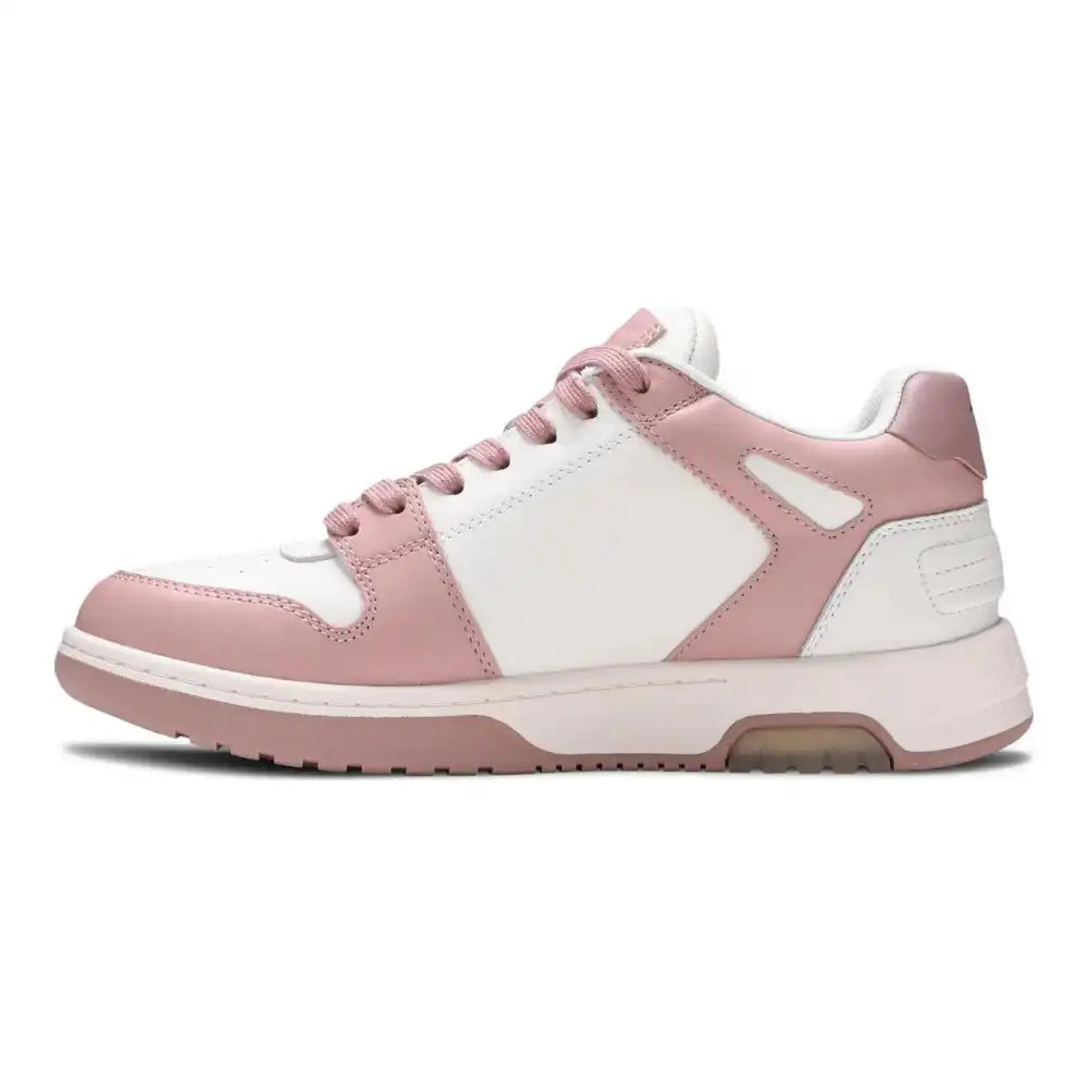 Out of Office Calf Leather - White | Pink