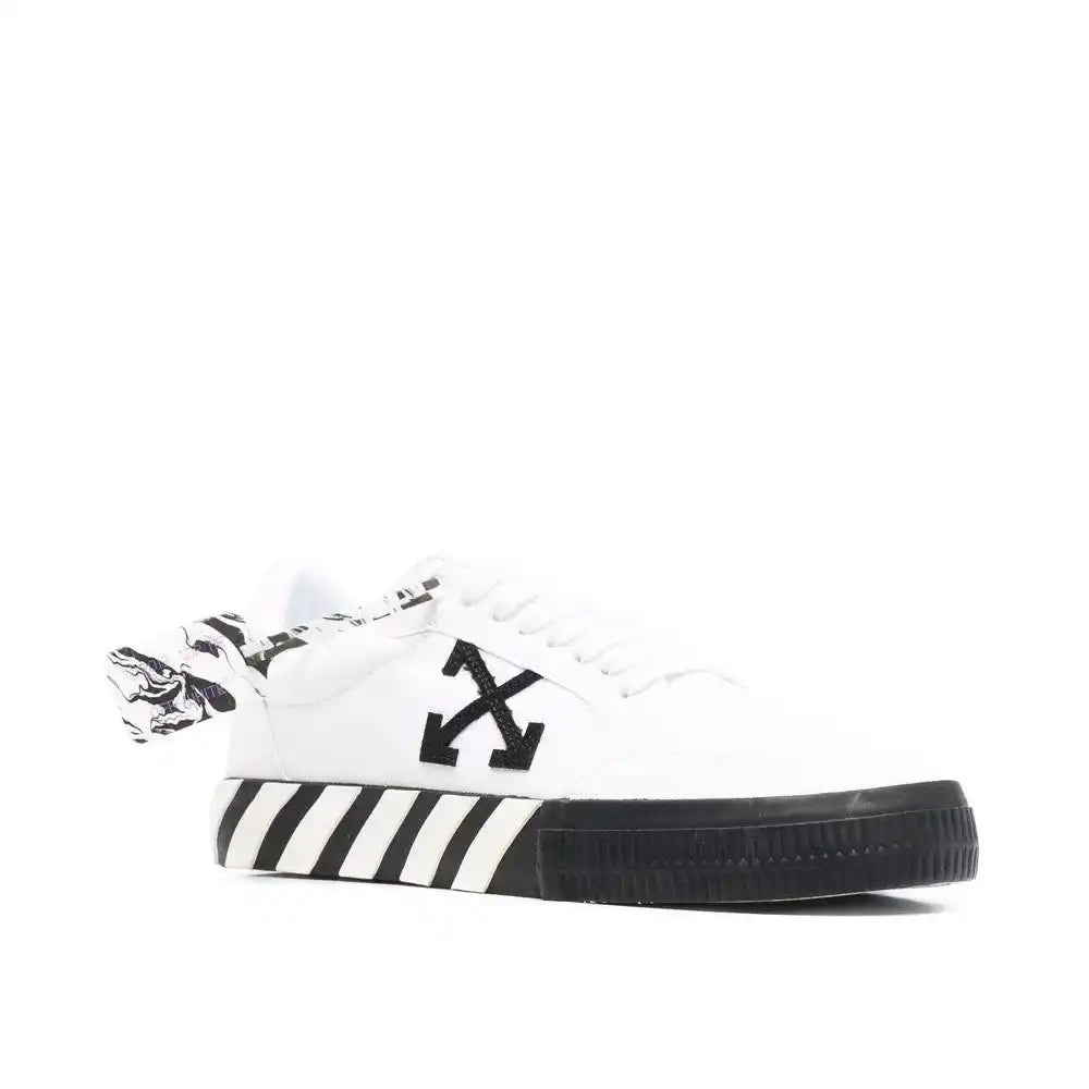 Vulcanized Low - White | Black