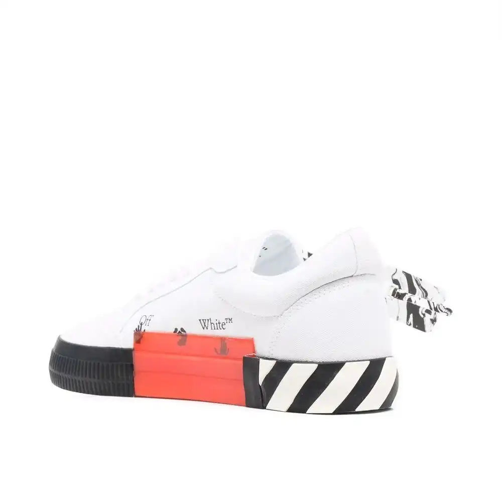 Vulcanized Low - White | Black
