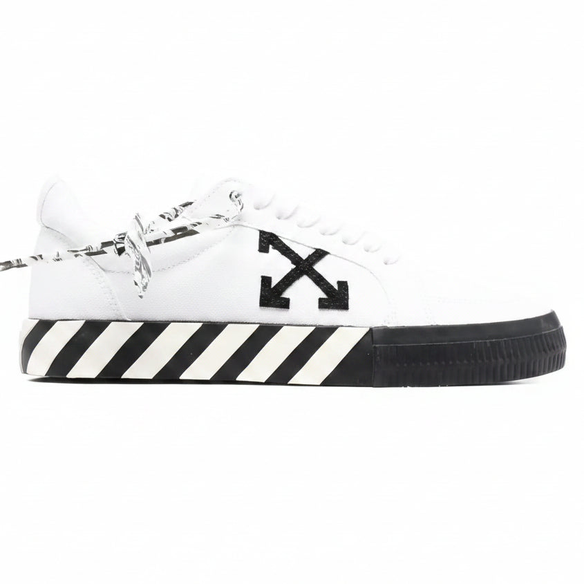 Vulcanized Low - White | Black