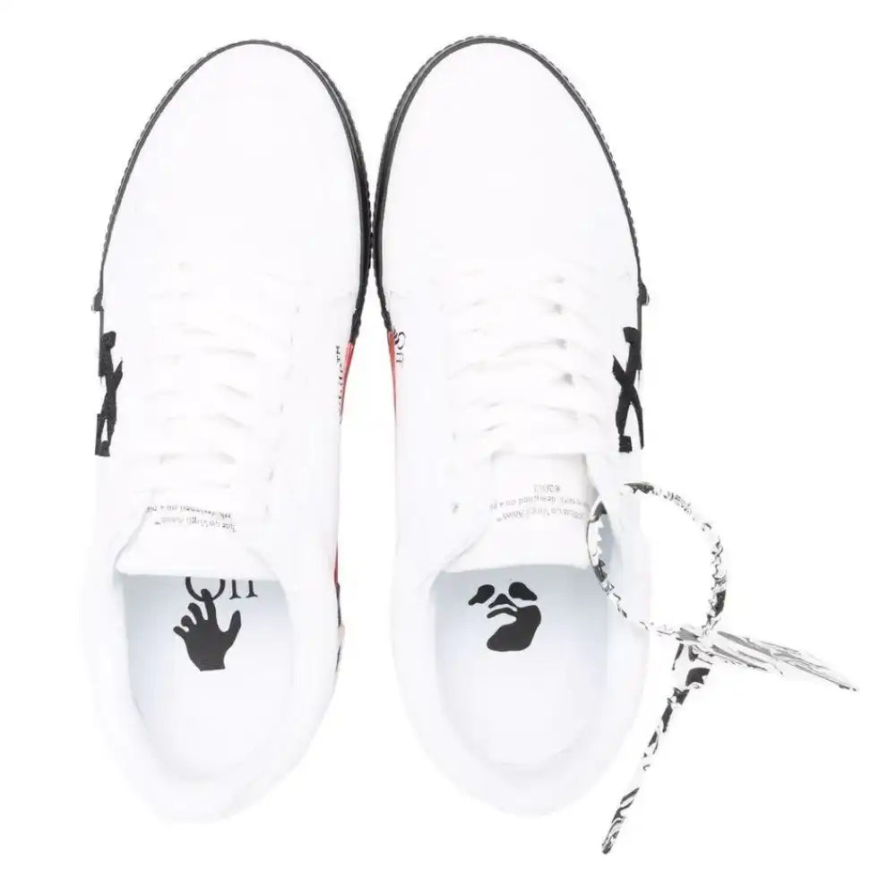 Vulcanized Low - White | Black