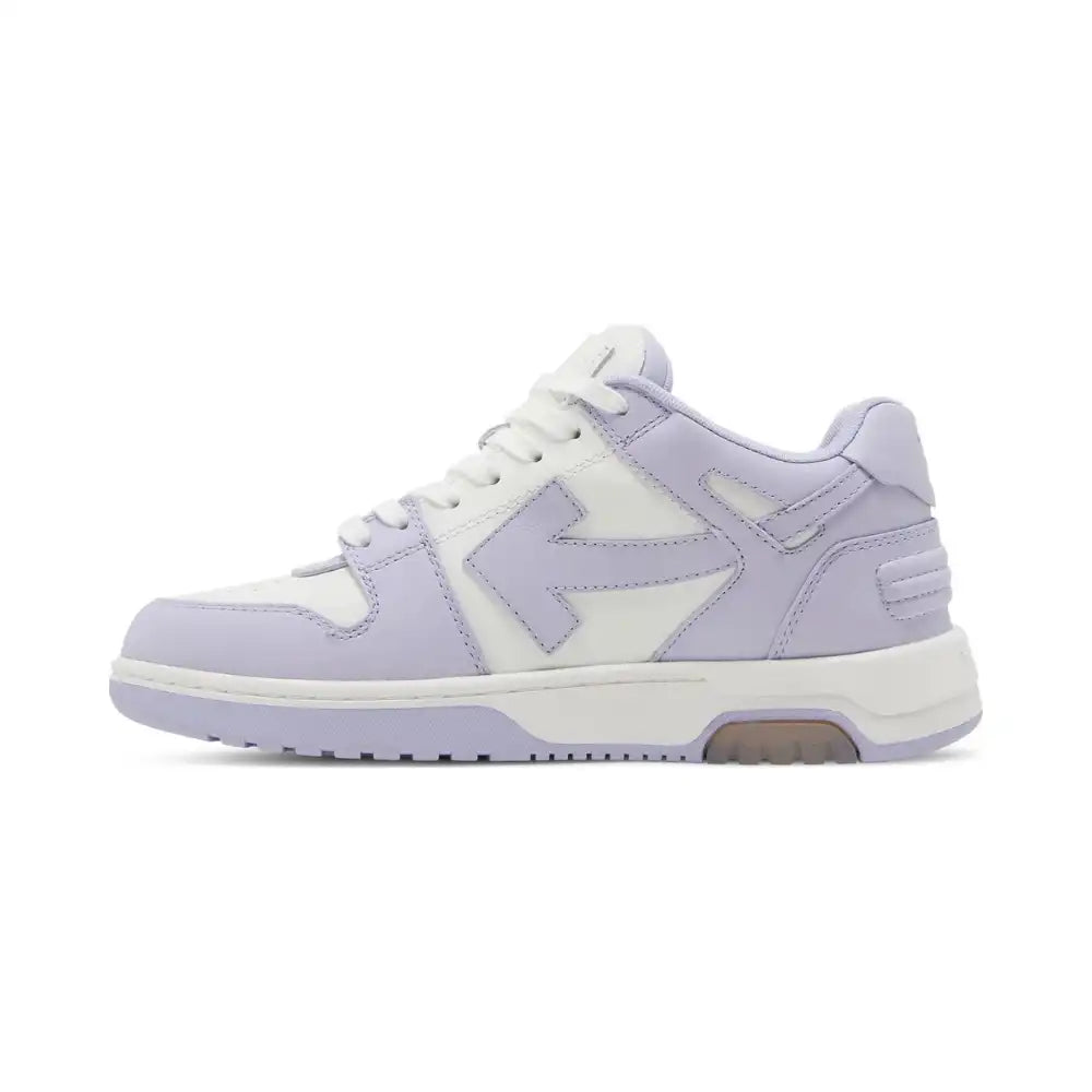Out of Office Calf Leather - White | Purple