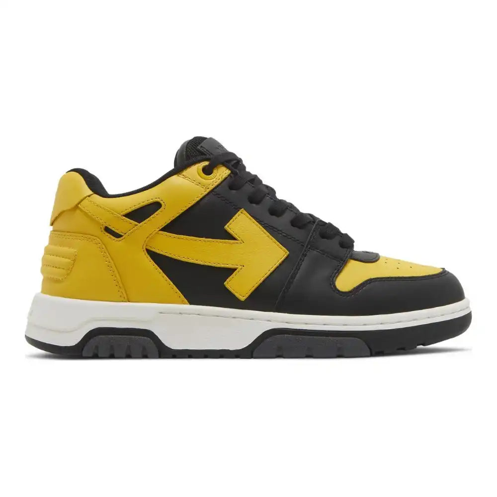 Out of Office Calf Leather Low - Black | Yellow