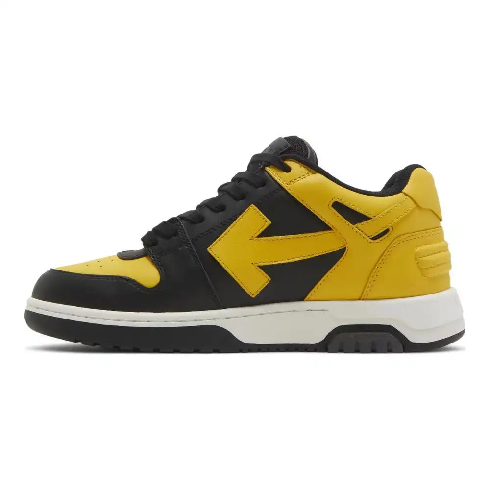 Out of Office Calf Leather Low - Black | Yellow