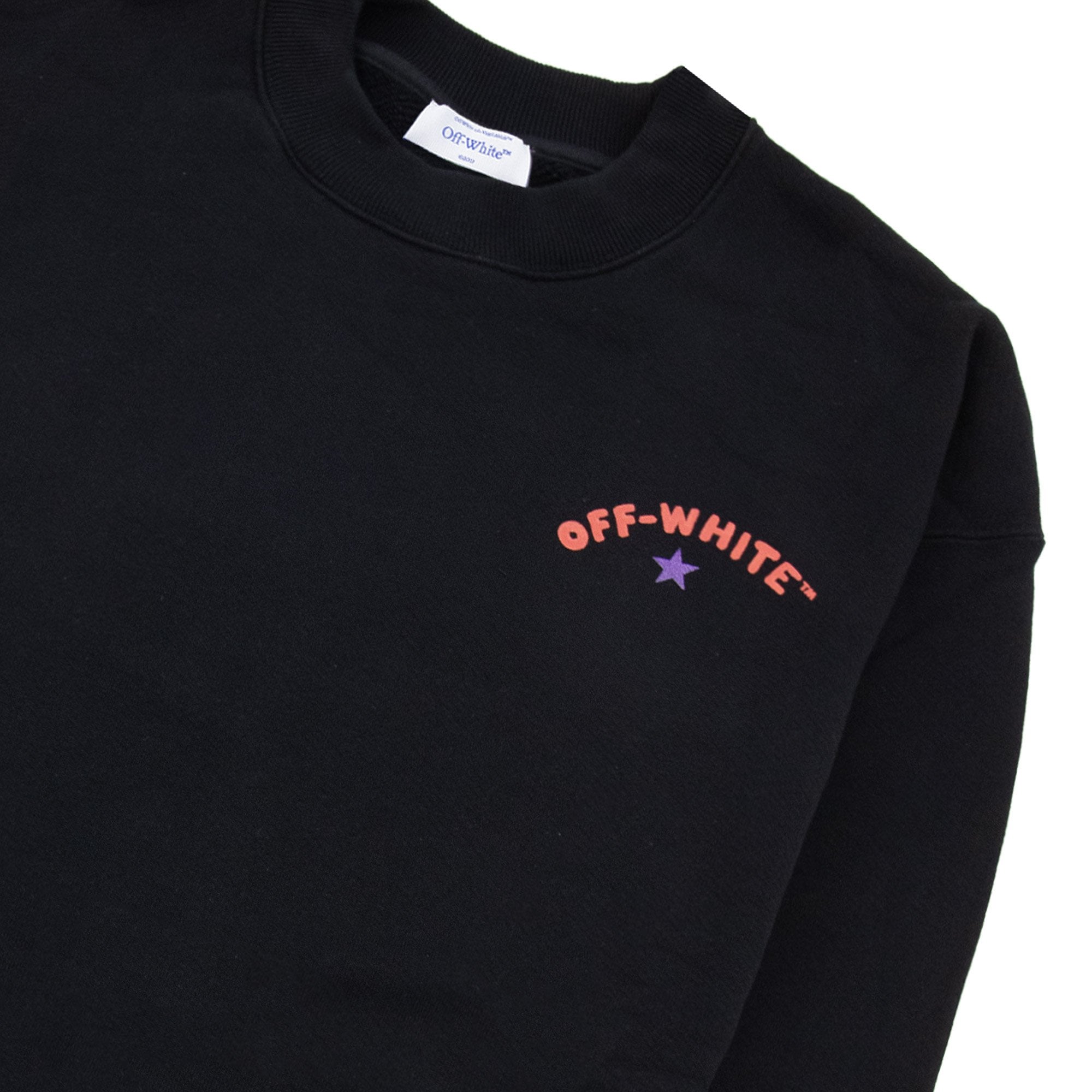 Star Arrow Skate Crewneck Black