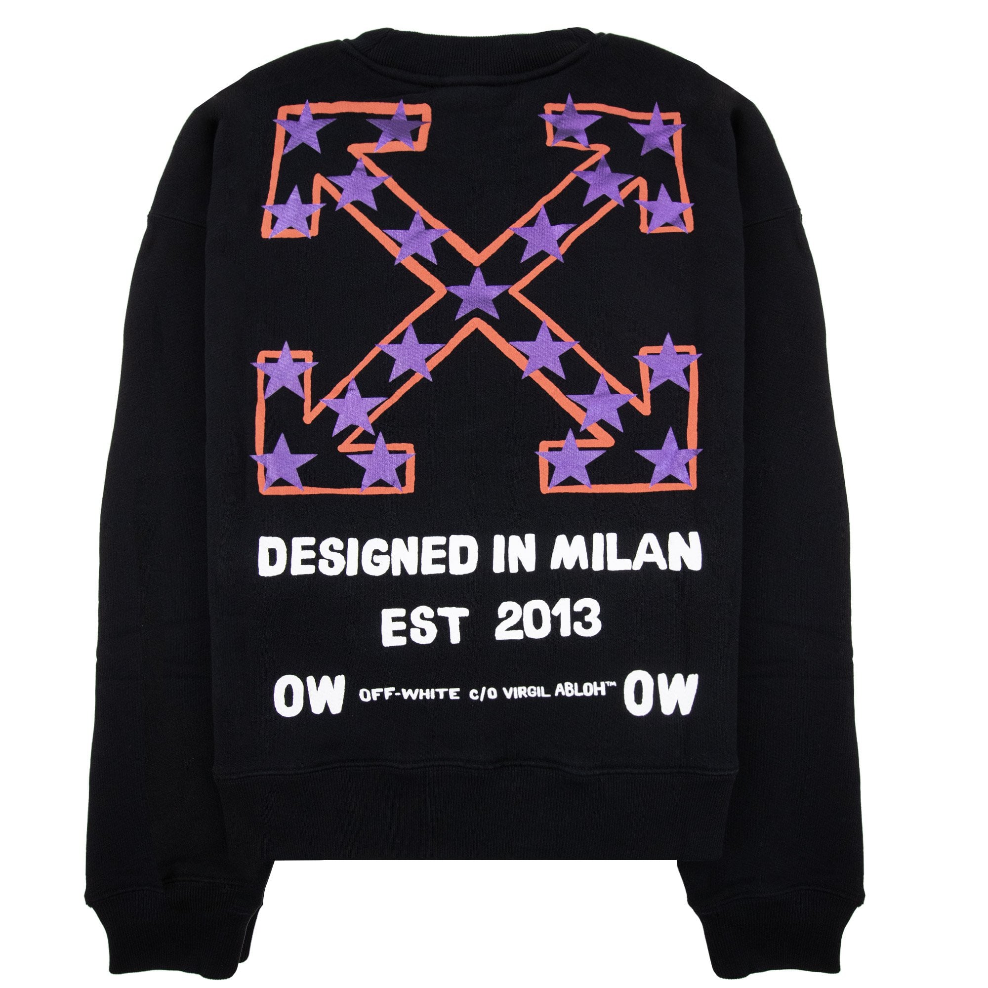 Star Arrow Skate Crewneck Black