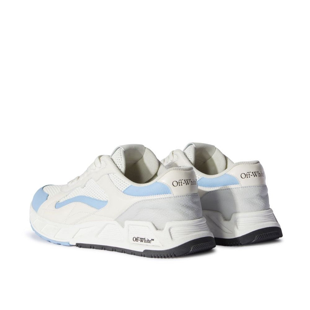 Kick Off Zip-Tie-tag - White | Baby Blue