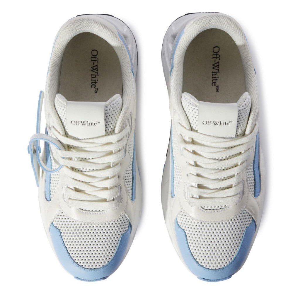 Kick Off Zip-Tie-tag - White | Baby Blue