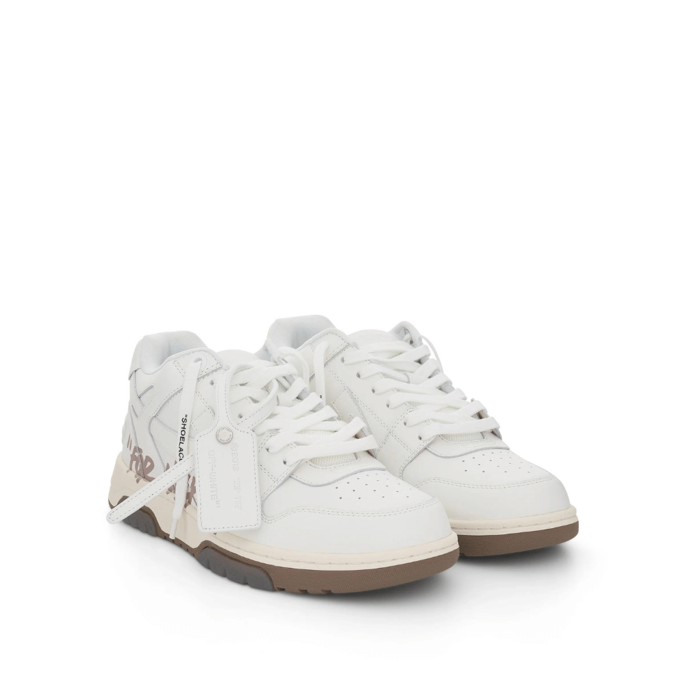 Out of Office For Walking - White | Dark Sand