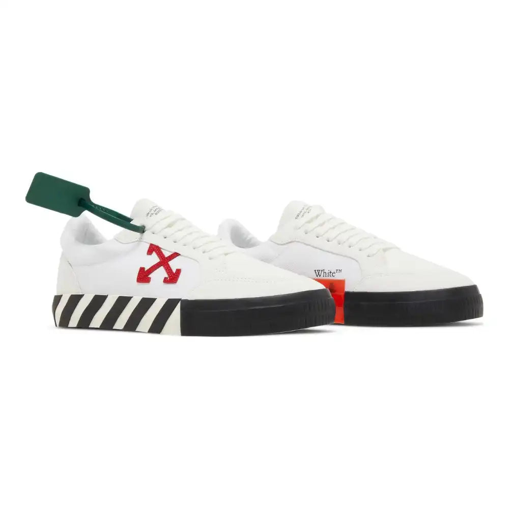 Vulcanized Low - White | Red