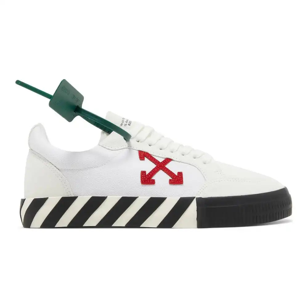 Vulcanized Low - White | Red
