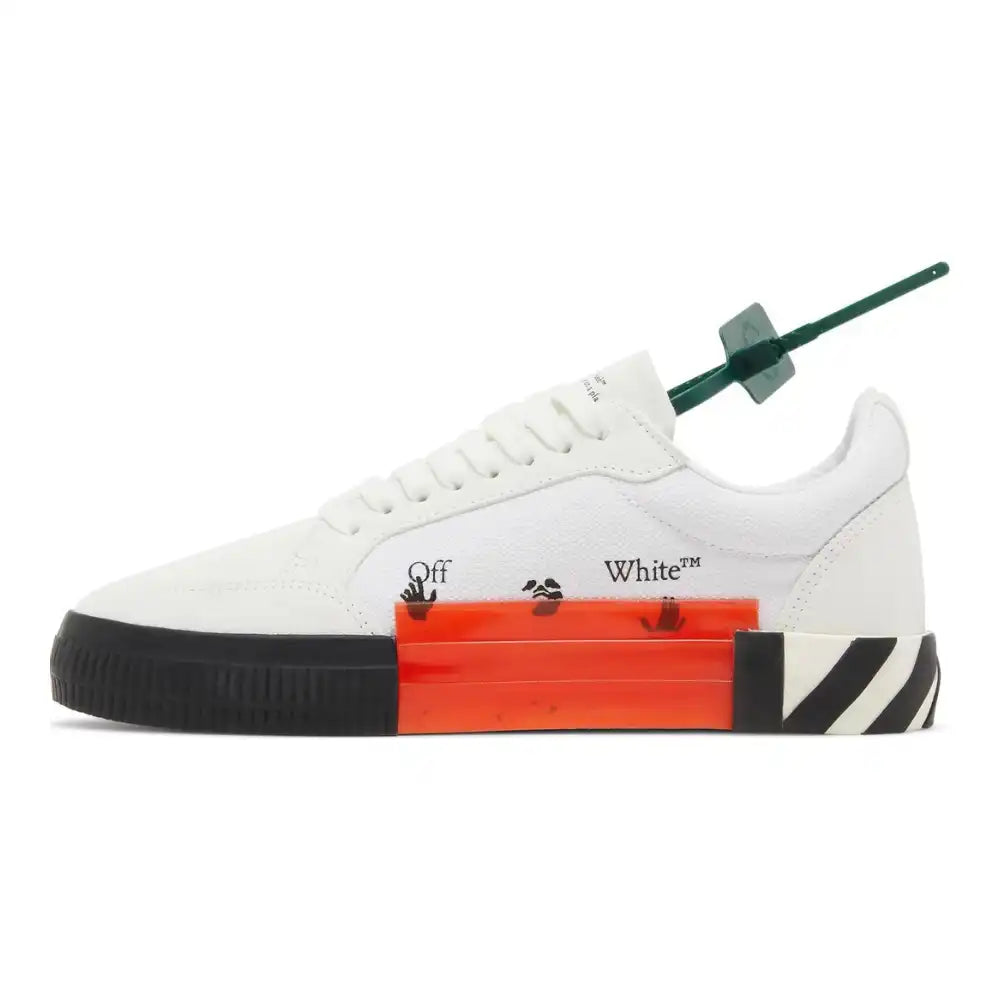 Vulcanized Low - White | Red