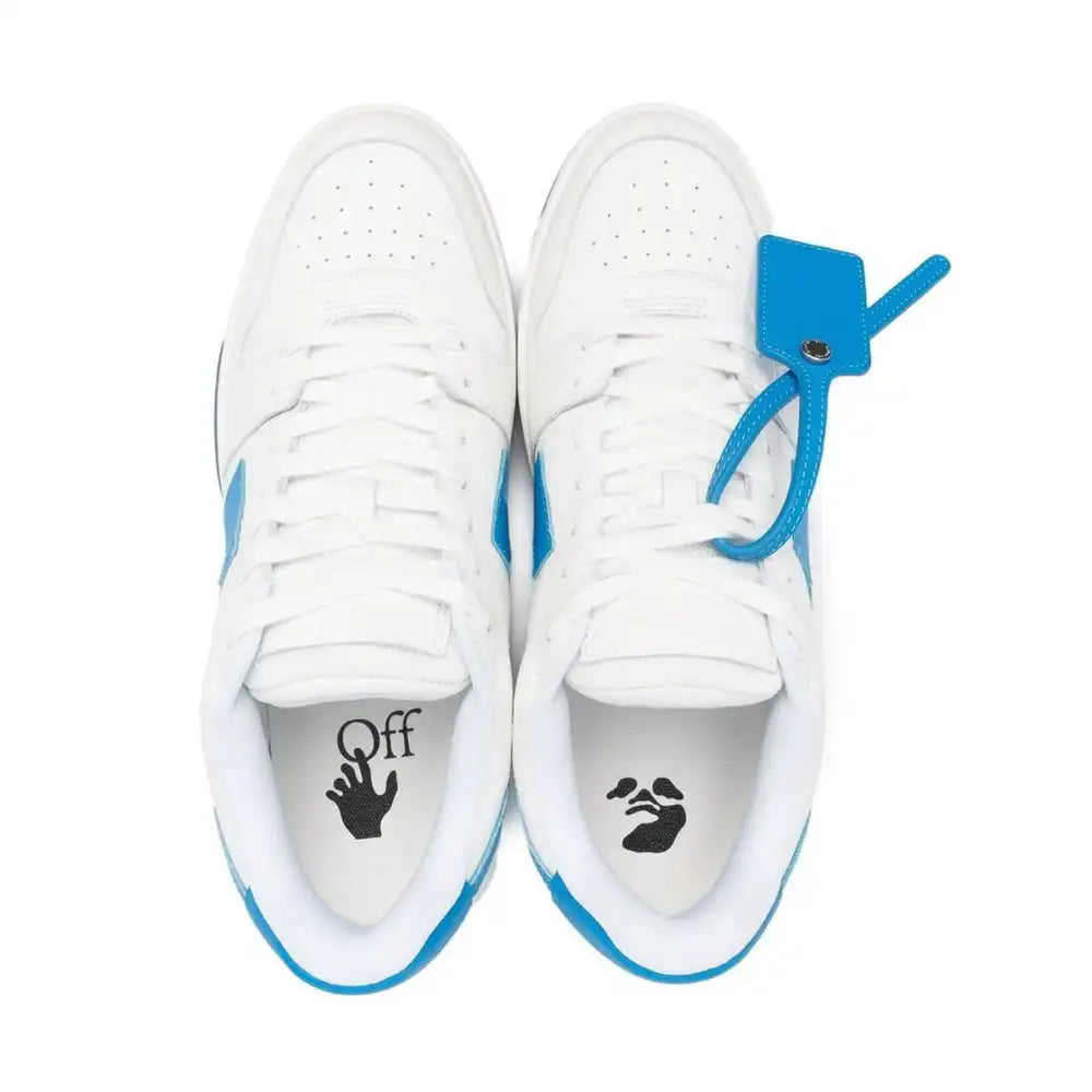 Out of Office Calf Leather Low - White | Blue
