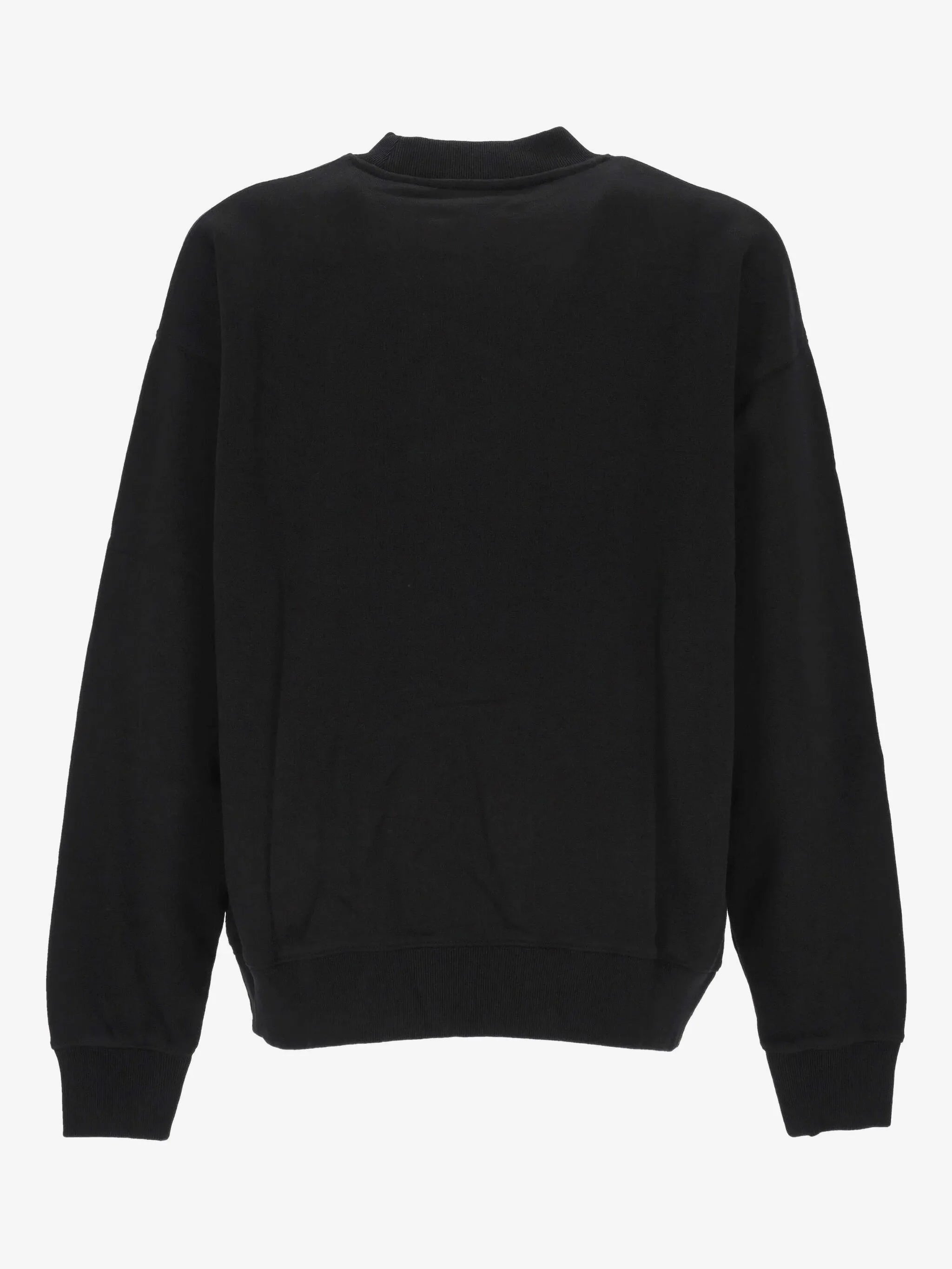 Artwork-print sweatshirt black