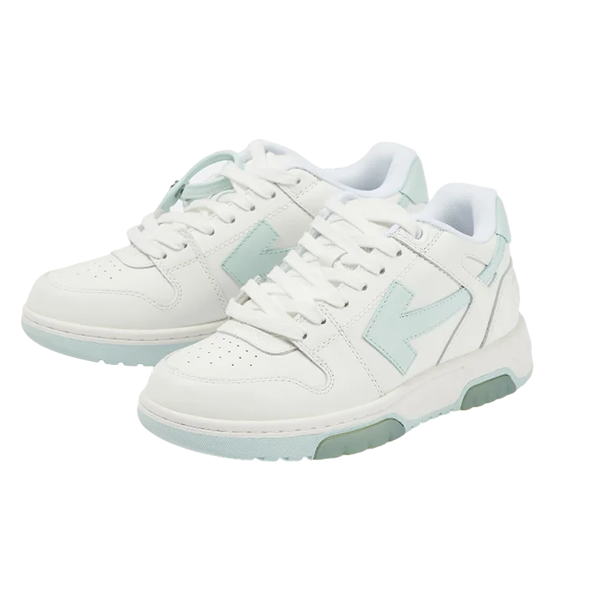 Out of Office Calf Leather Low - White | Green