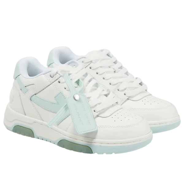 Out of Office Calf Leather Low - White | Green