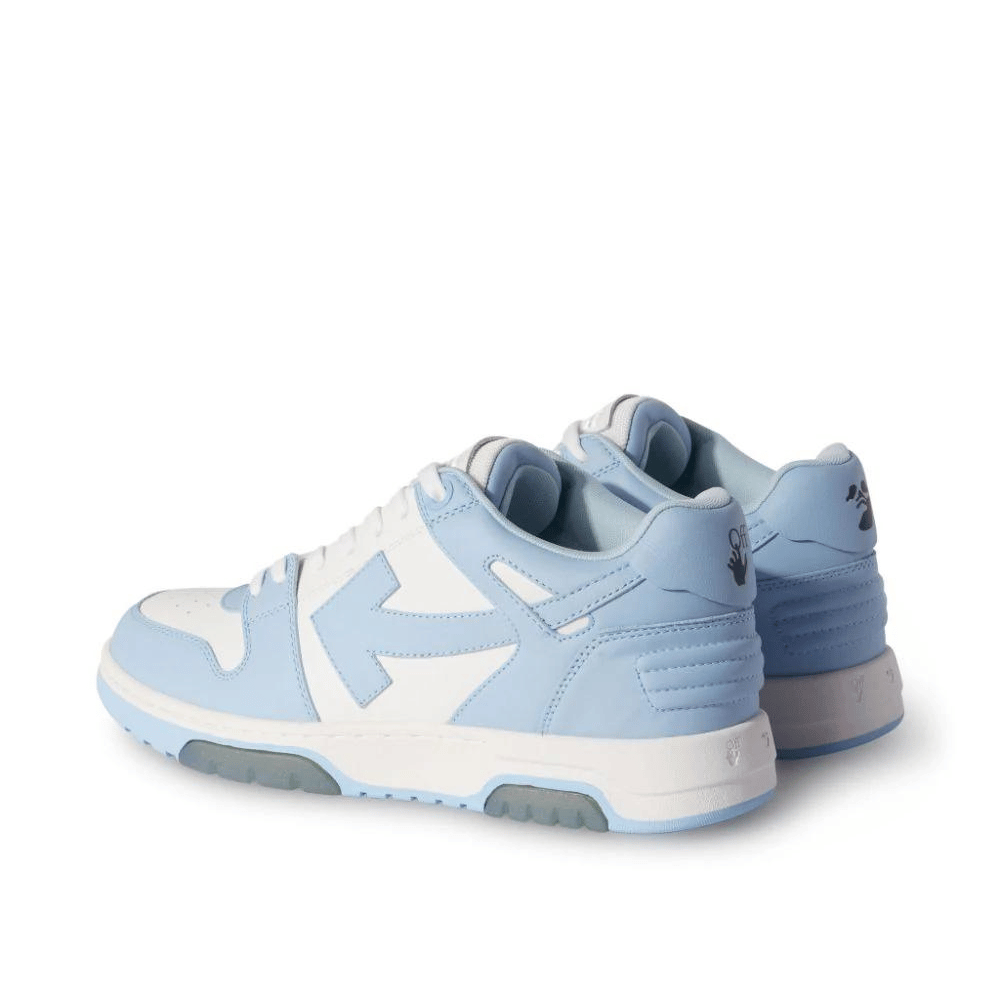 Out of Office Calf Leather - Light Blue | White