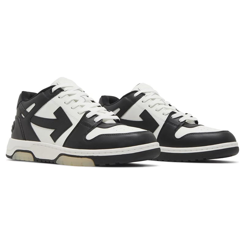 Out of Office Calf Leather Low - Black | White