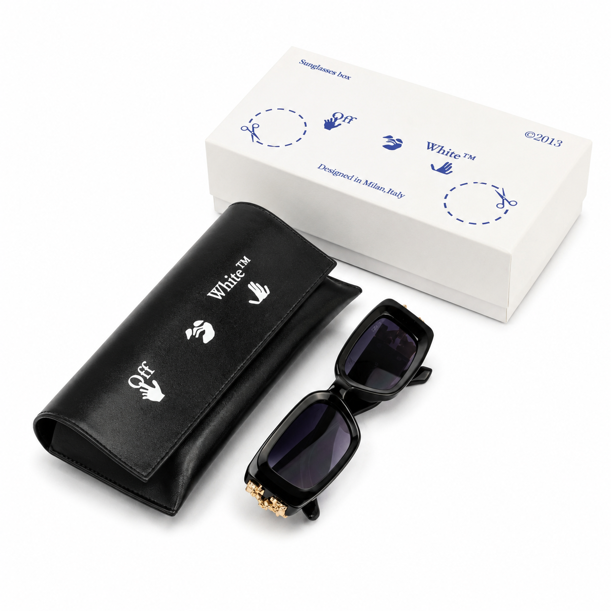 Sunglasses Arrow Gold