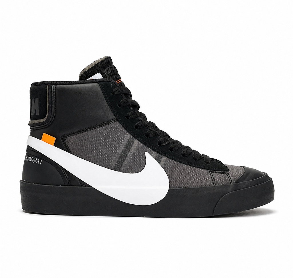 OFF White x Nike Blazer Mid - Black