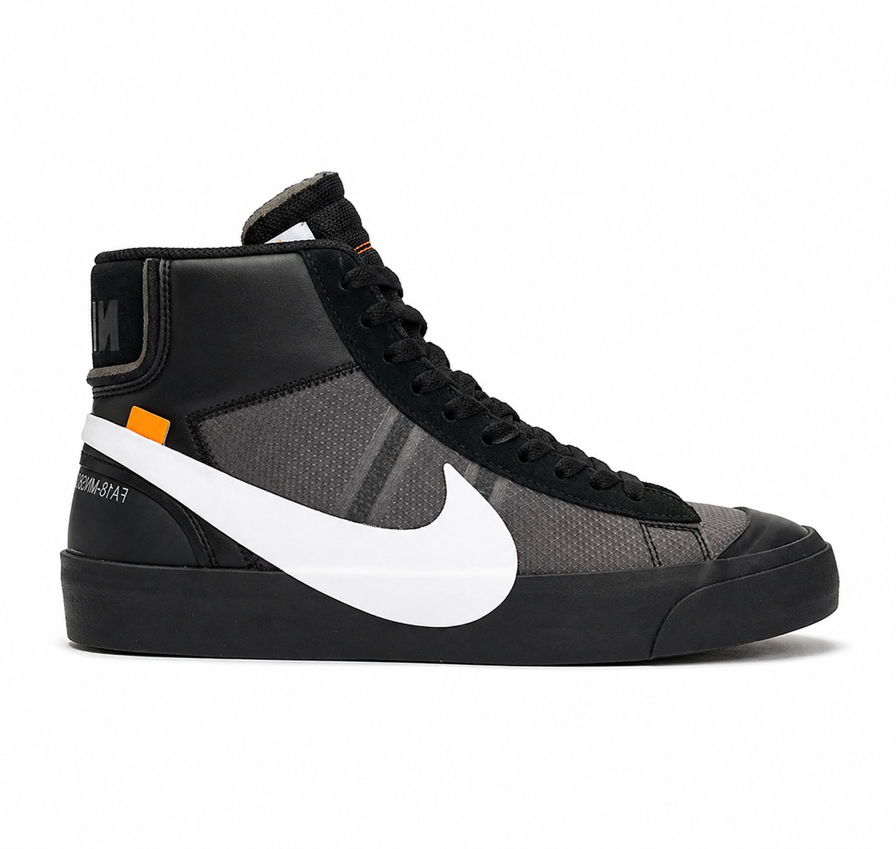OFF White x Nike Blazer Mid - Black