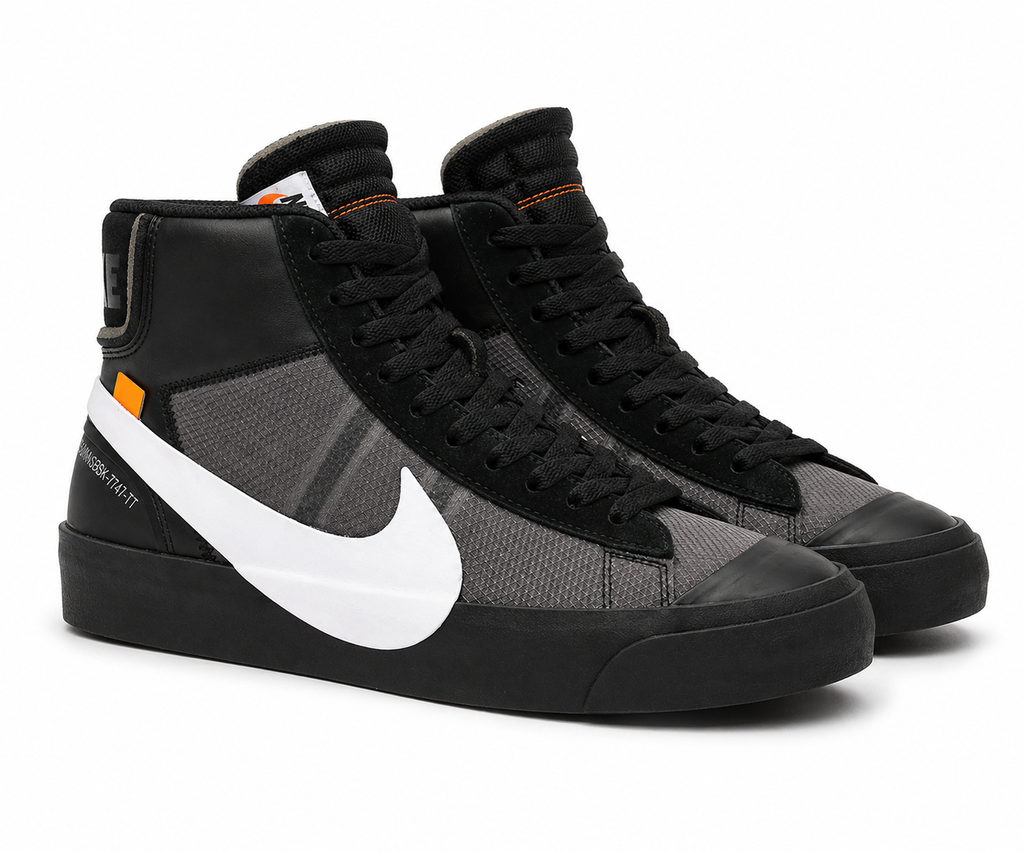 OFF White x Nike Blazer Mid - Black
