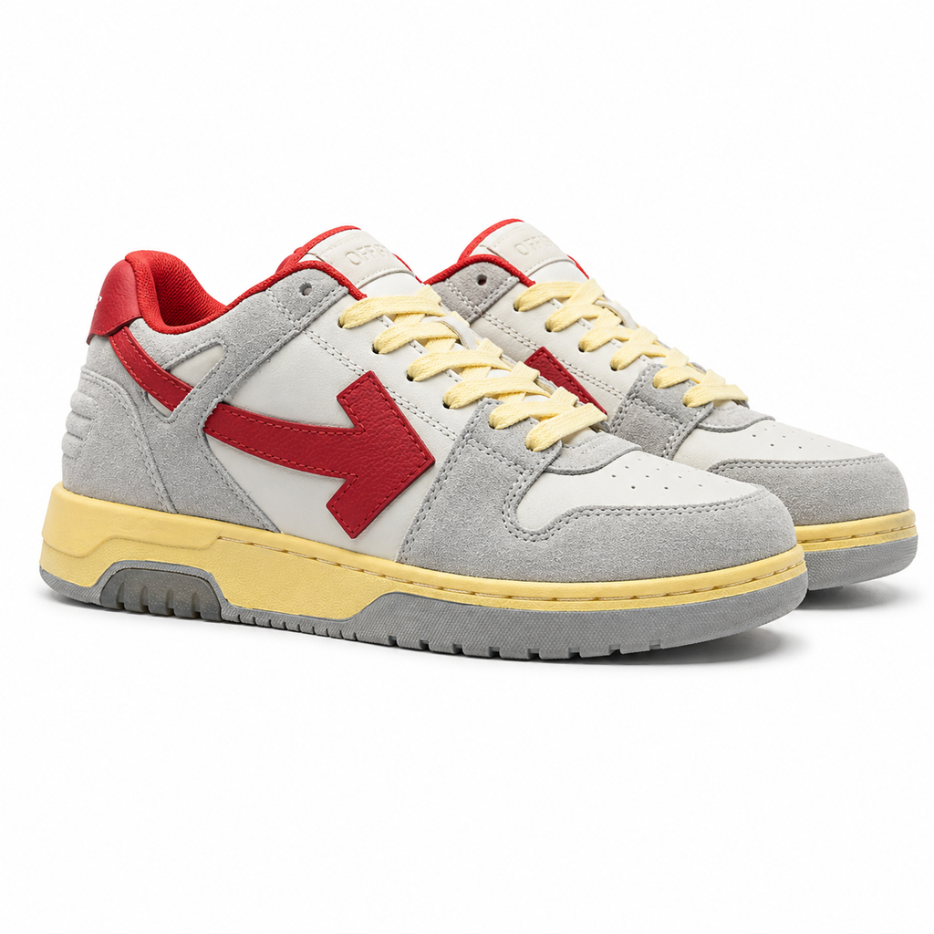 Out of Office CO Virgil Abloh - Light Grey | Red