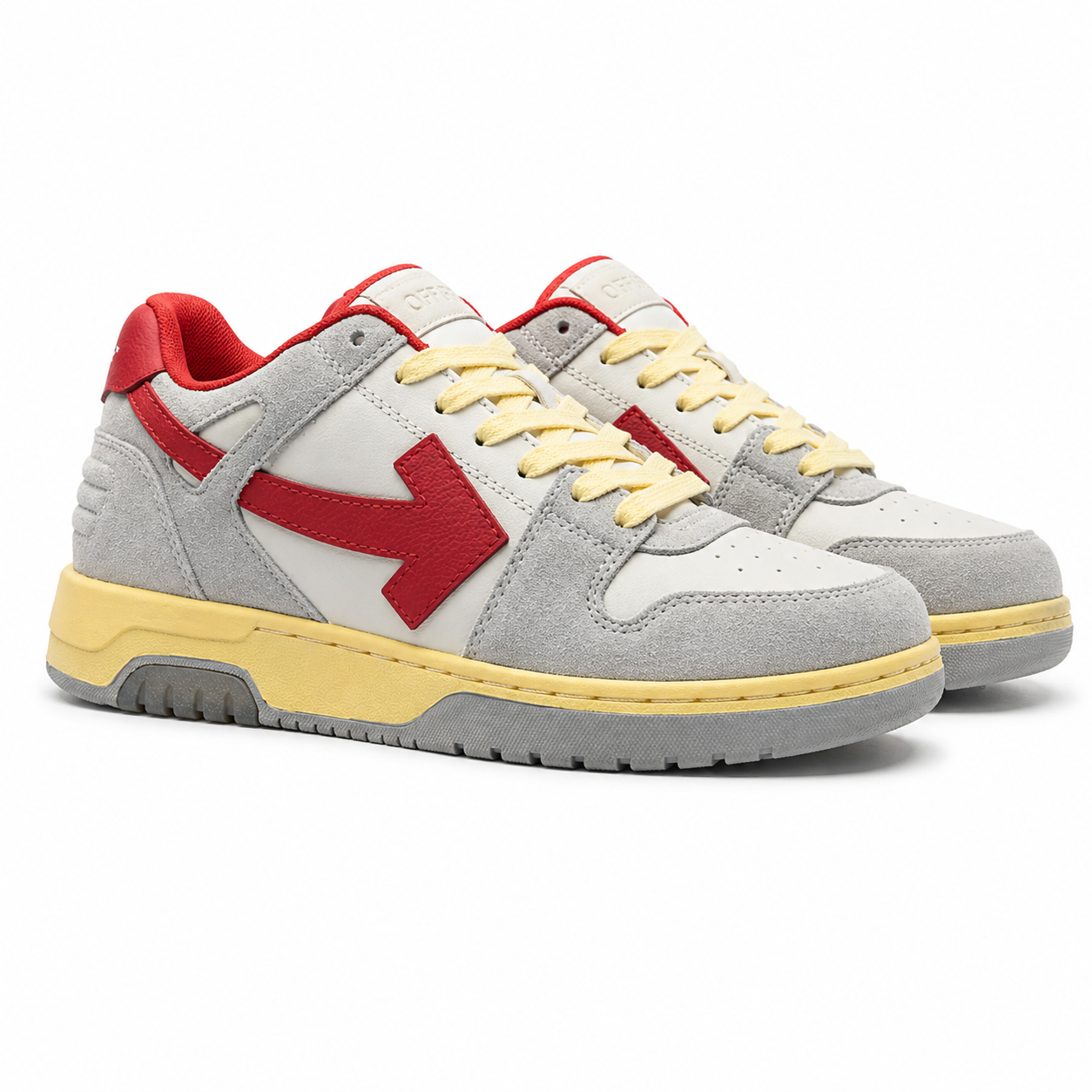 Out of Office CO Virgil Abloh - Light Grey | Red