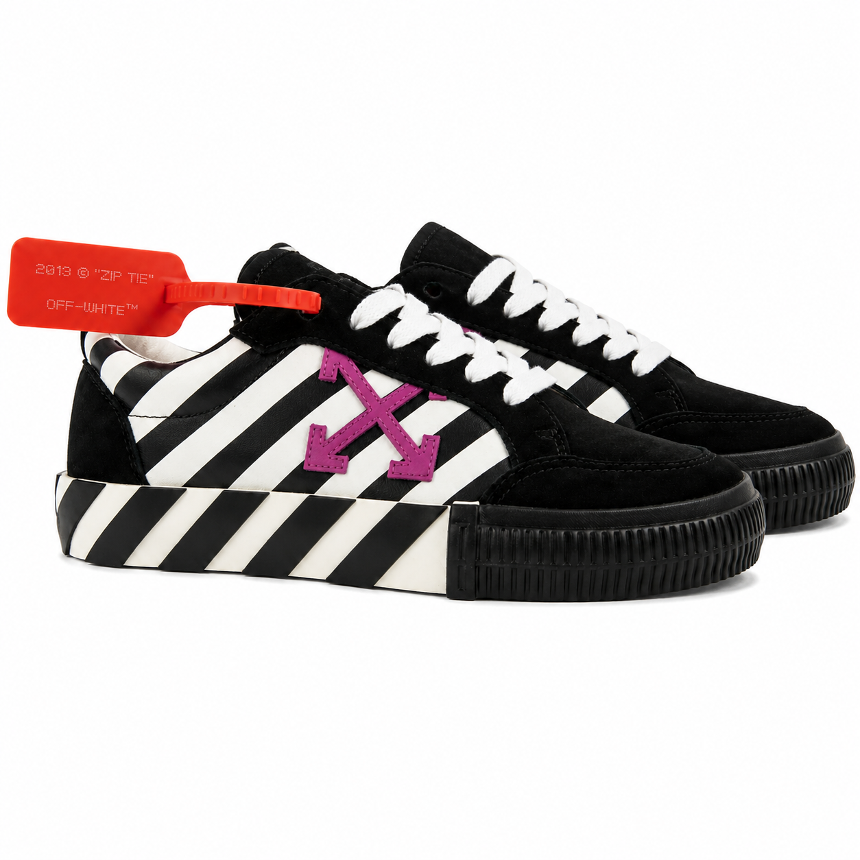 Vulcanized Low - Black | Purple