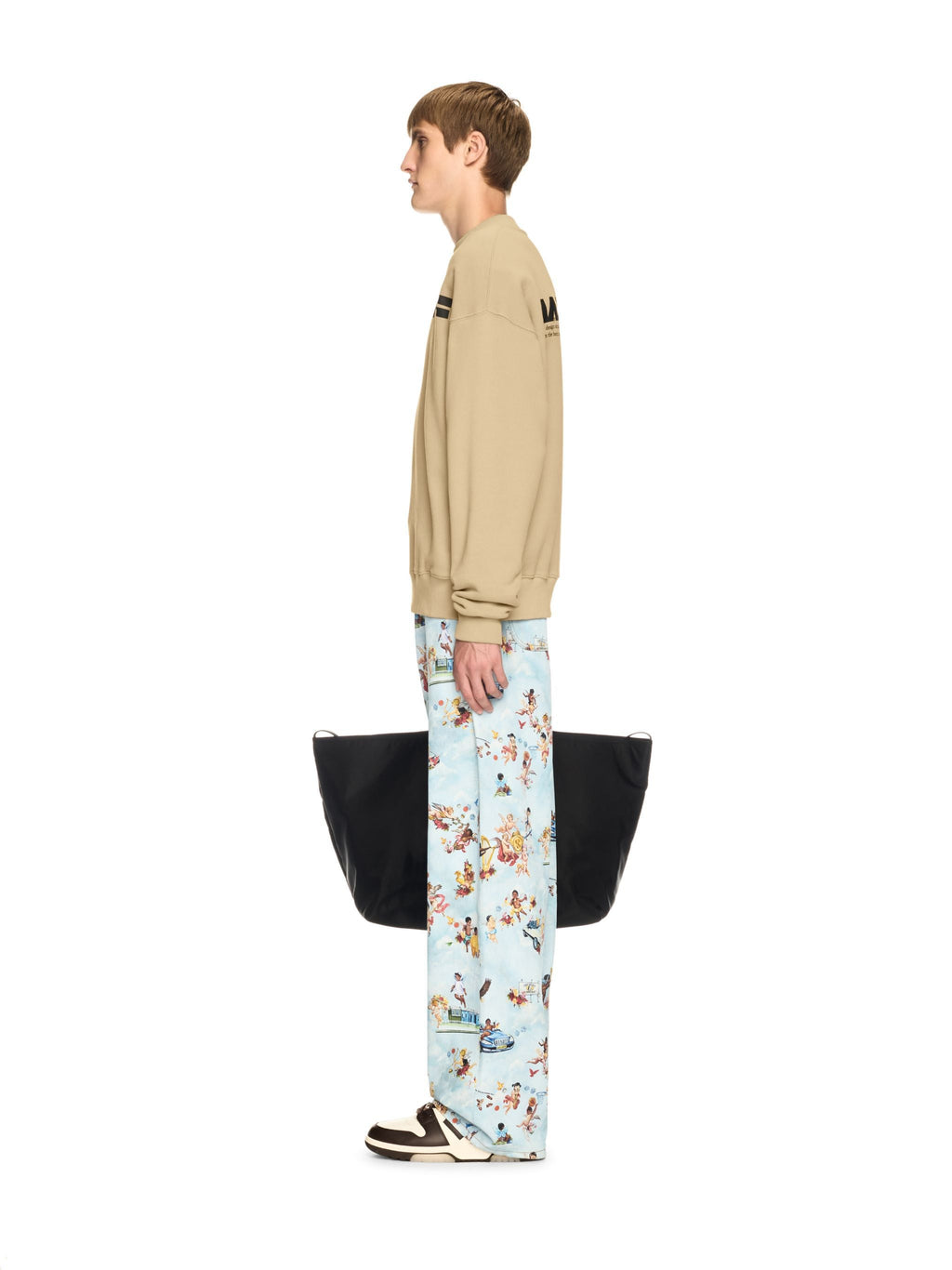 OFF SHARED SKATE CREWNECK - NEUTRALS