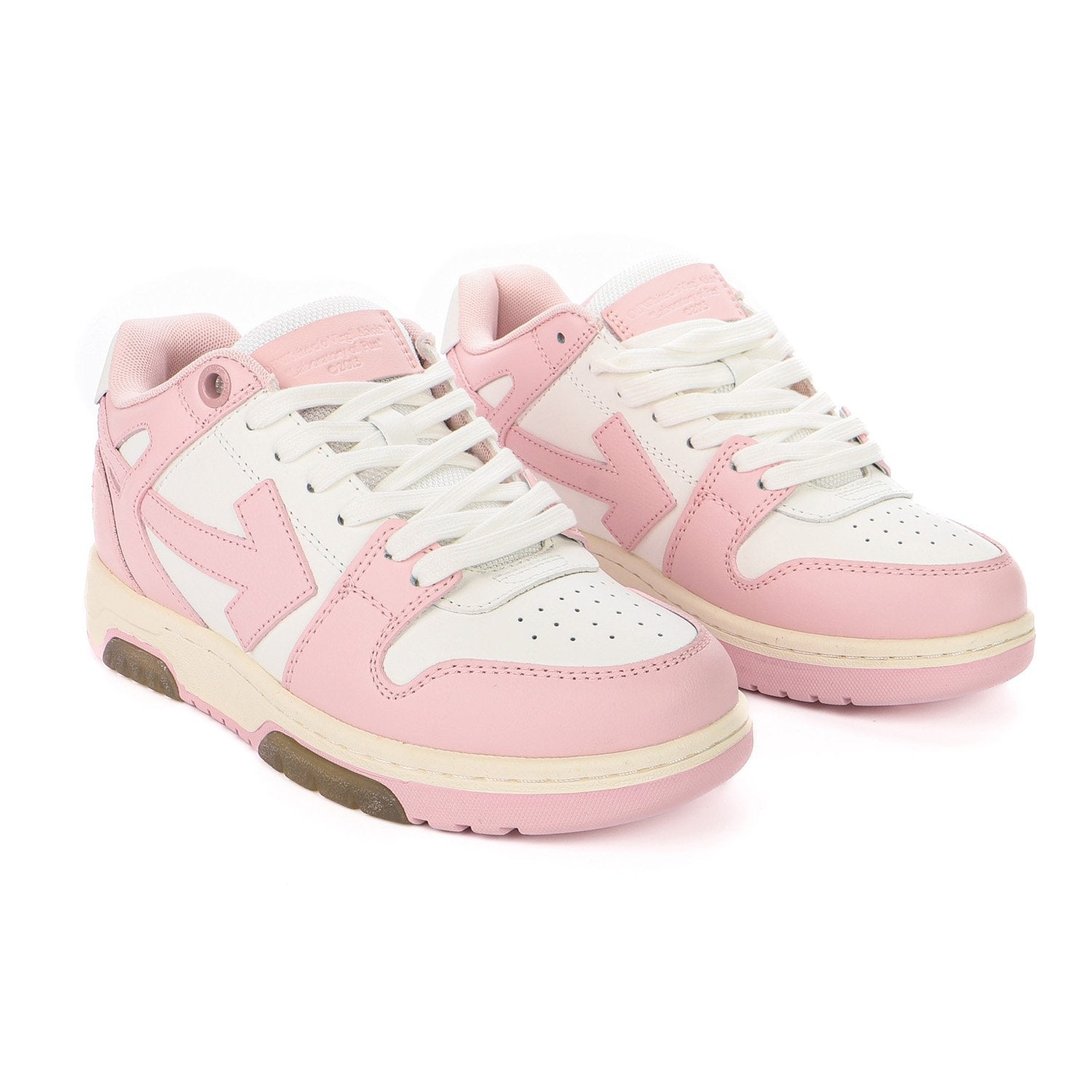Out of Office Calf Leather Low - Pink | White