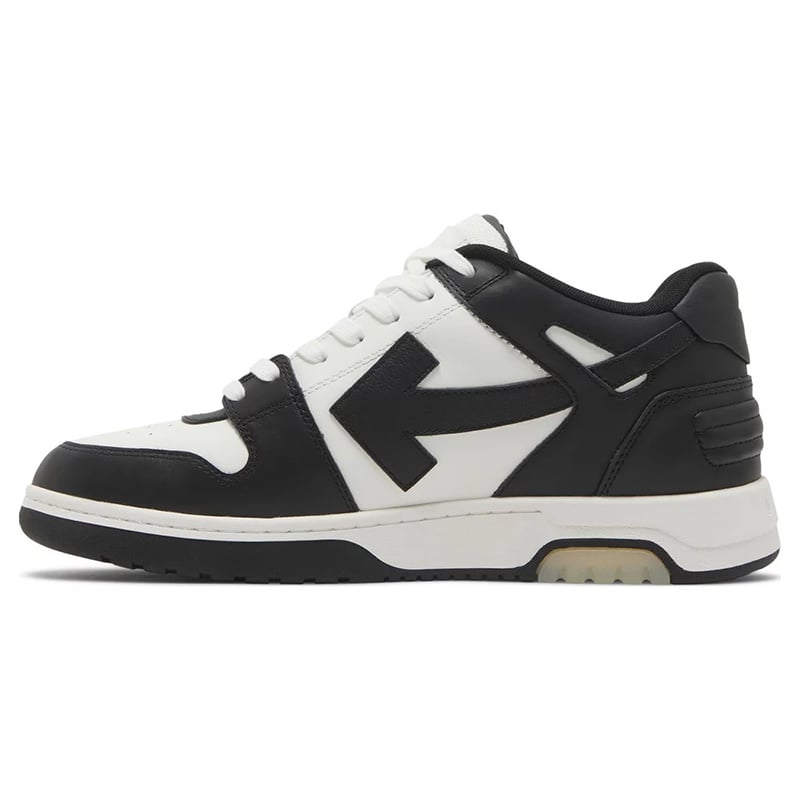 Out of Office Calf Leather Low - Black | White