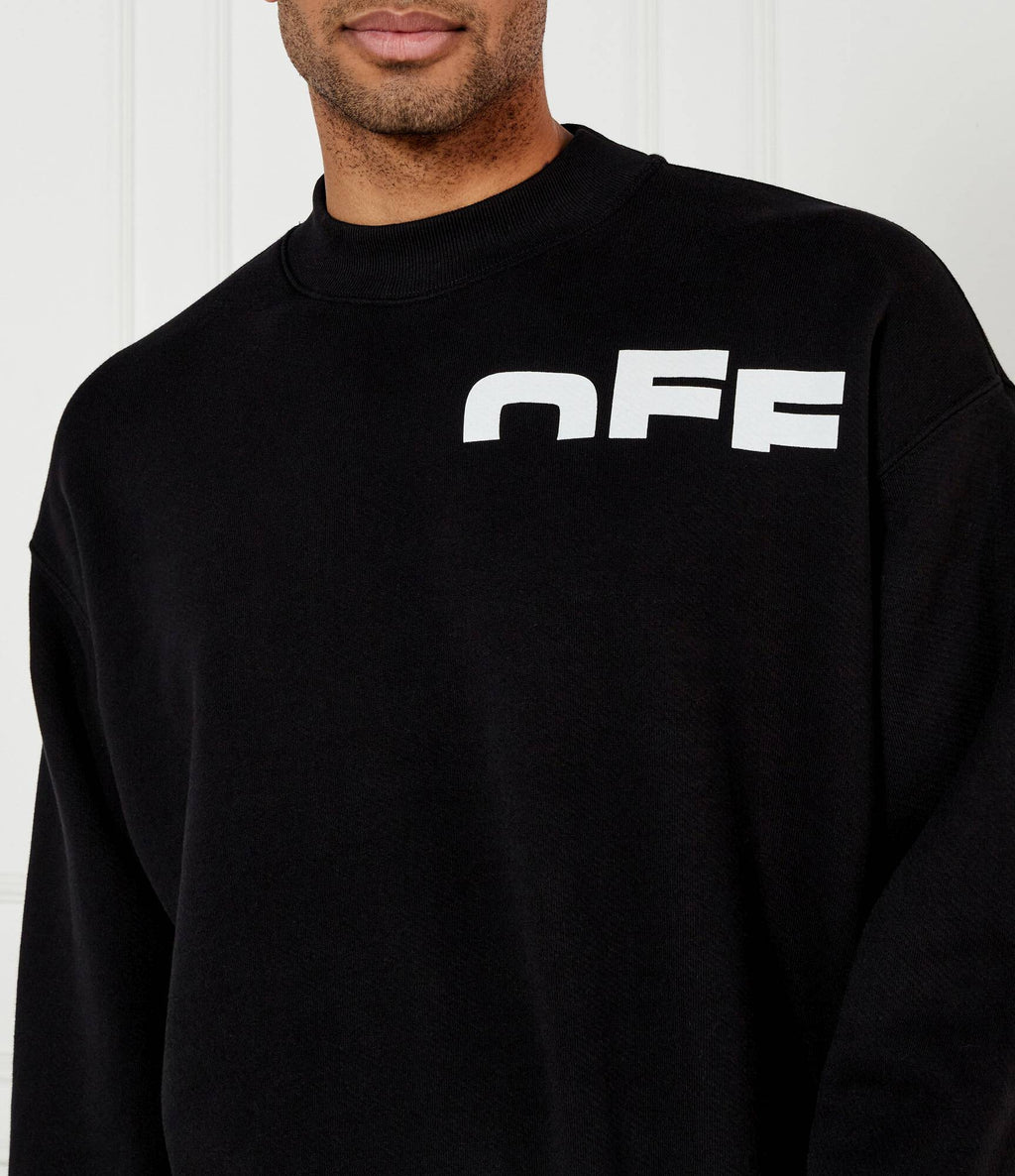 Sweatshirt OFF SHARED SKATE - Black