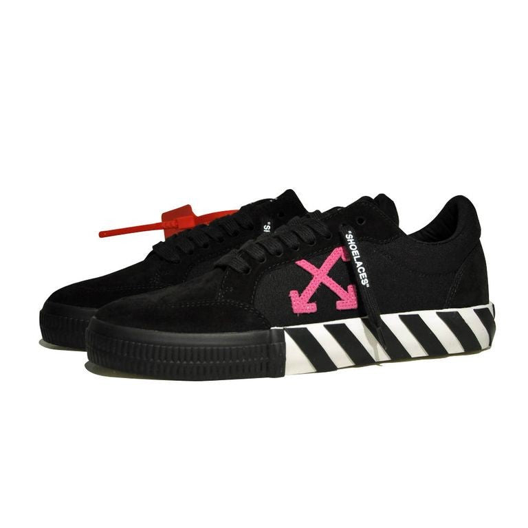 Vulcanized Low - Black | Fuchsia