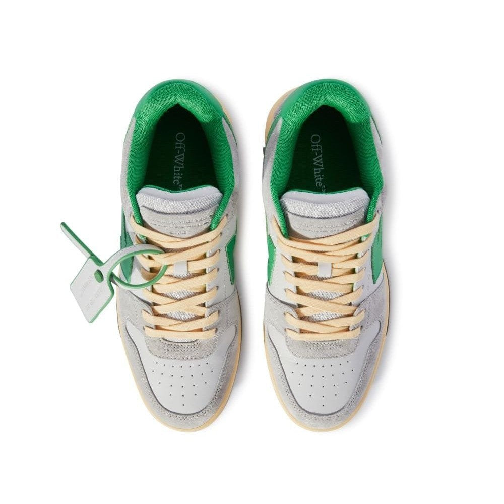 Out of Office Lea Suede - Light Grey | Green