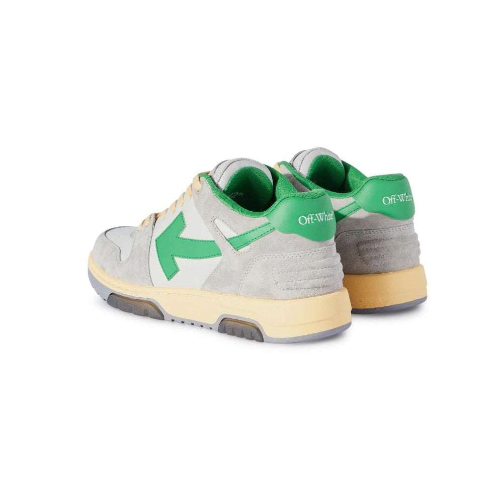 Out of Office Lea Suede - Light Grey | Green